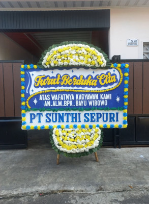 Papan Bunga Duka di Tanah Bumbu